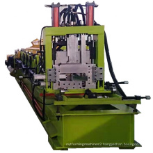 Quick change channel metal  c to z shape roll forming machine